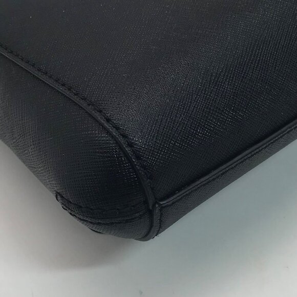 Kate Spade Laurel Way Black & Blush Pink Saffiano Leather Greer Shoulder Bag - Picture 9 of 11